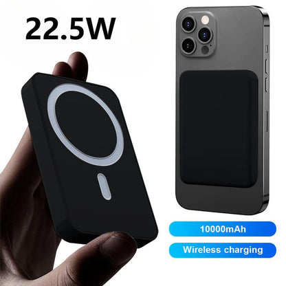 Wireless Charger Power Bank Battery Pack without Charging Cable, 10000Mah Magnetic Power Bank, Wireless Portable Charger for Iphone 15/14/13/12 Series, Wireless Flash Charging Compact Mobile Phone Power, New Year