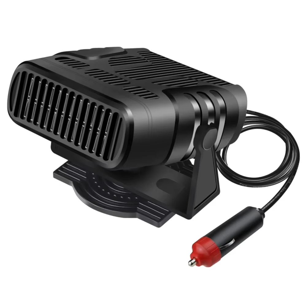 12V Portable Car Heater Demister Defogger Window Windshield Defogging Defrosting Heater Heating Cooling Fan Auto Accessories